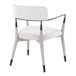 Savannah - Chair (Set of 2) - Gray Brushed Wood, Light Gray Fabric, Black Metal