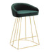 Canary - Contemporary Counter Stool (Set of 2) - Gold Grame