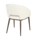 Renee - Contemporary Chair - Copper Metal Legs With Cream Velvet