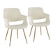 Vintage Flair - Chair (Set of 2) - Beige And Gold