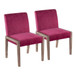 Carmen - Chair (Set of 2) - Pink