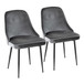Marcel - Contemporary Dining Chair (Set of 2) - Black Frame