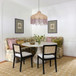 Tassina - Upcycled Performance Linen Dining Chair - Cream