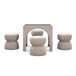 Tomlin - Game Table And Ottoman Set