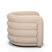 Curves - Velvet Swivel Accent Chair