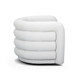 Curves - Velvet Swivel Accent Chair