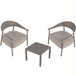 Furniture Set With Seat Cushions, Sturdy And Durable