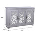 3 Door Mirrored Sideboard Cabinet With Adjustable Shelves
