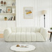 Quilted Cloud Sofa, Three-Seater - Beige