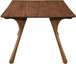 Glenwood - 86.75" Solid Wood And Walnut Veneer Dining Table - Brown