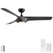 Reversible Quiet Motor Ceiling Fan Light With ABS Blades