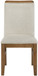 Ananda - Fabric Upholstered Dining Chair (Set of 2)