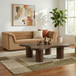 Cove - 48" Oak Veneer And Solid Wood Coffee Table