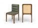 Ellis - Vegan Leather Upholstered Dining Chair (Set of 2) - Brown Base