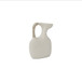 Vila - 13" Sculptural Vessel - Cream / White