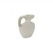Vila - 9.5" Sculptural Vessel - Cream / White