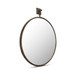 Cameo - Mirror - Aged Brass