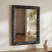 Avis - Horn Inlay Mirror - Multicolor