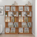 Modern 5 Tier Open Storage Bookcase