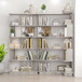 Modern 5 Tier Open Storage Bookcase