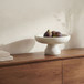 Palermo - Pedestal Bowl - White