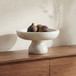 Palermo - Pedestal Bowl - White