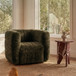 Robson - Swivel Chair - Dark Green