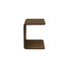 Carrie - Side Table - Dark Brown