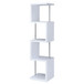 4 Tier Bookcase With Accents