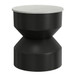 Maxine - Side Table - Black White