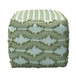 Rowan - Square Pouf Ottoman - Natural