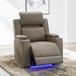 Lugo - Power Motion Recliner With Cup Holder - Camel