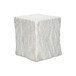 Square Accent Table, Indoor Outdoor - White