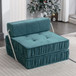 Folding Sofa With Removable Back Cushion, Convertible Futon Sleeper Chair