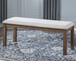 Moriville - Upholstered Bench - Beige