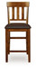 Ralene - Upholstered Barstool (Set of 2) - Medium Brown