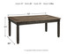 Tyler Creek - Rectangular Dining Room Table - Black / Gray