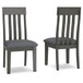 Hallanden - Dining UPH Side Chair (Set of 2) - Black / Gray