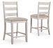 Skempton - Upholstered Barstool (Set of 2) - White