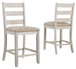 Skempton - Upholstered Barstool (Set of 2) - White