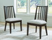 Galliden - Dining Upholstered Side Chair (Set of 2) - Black