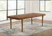 Lyncott - Rectangular Dining Room Extension Table - Brown