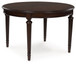 Lavinton - Oval Dining Room Extension Table - Brown