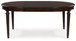 Lavinton - Oval Dining Room Extension Table - Brown