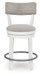 Robbinsdale - Upholstered Swivel Barstool (Set of 2) - Antique White