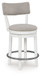 Robbinsdale - Upholstered Swivel Barstool (Set of 2) - Antique White