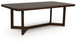 Dilenno - Rectangular Dining Room Extension Table - Dark Brown