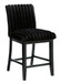 Mervannie - Upholstered Barstool (Set of 2) - Black