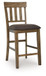 Urbinforte - Upholstered Barstool (Set of 2) - Light Brown