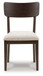 Mallenette - Dining Upholstered Side Chair (Set of 2) - Merlot